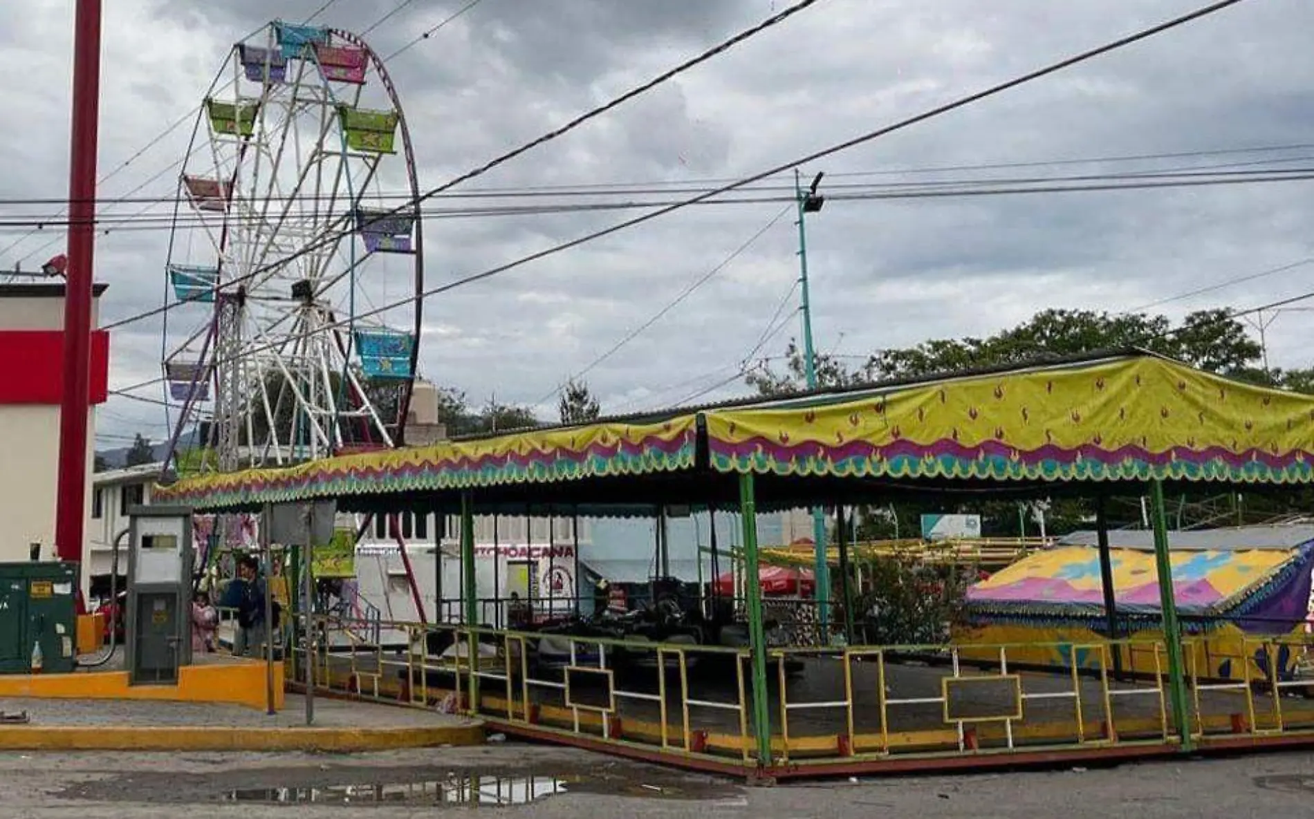 feria de tepanco rueda de la fortuna